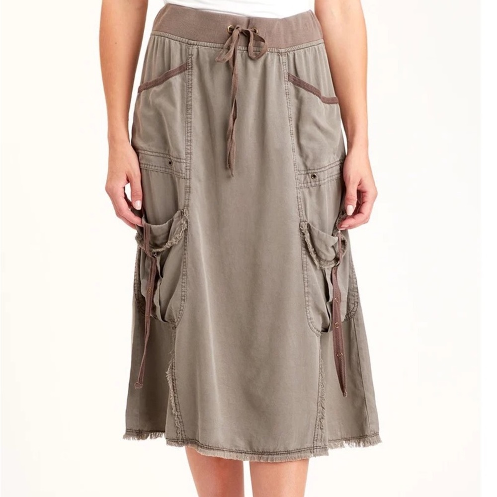 NEW XCVI Bellamy Skirt in Foothills Pigment S